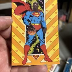 Rare Michael Jordan Superman Promo Card. Chicago Bulls