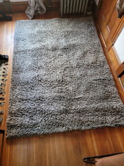 5.2 X 7.2 Luxurios Shag Area Rug Hemme Great Condition 