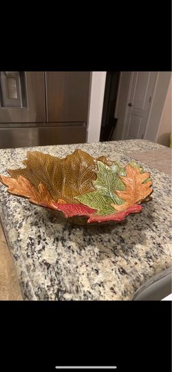 Leaf bowl 10$