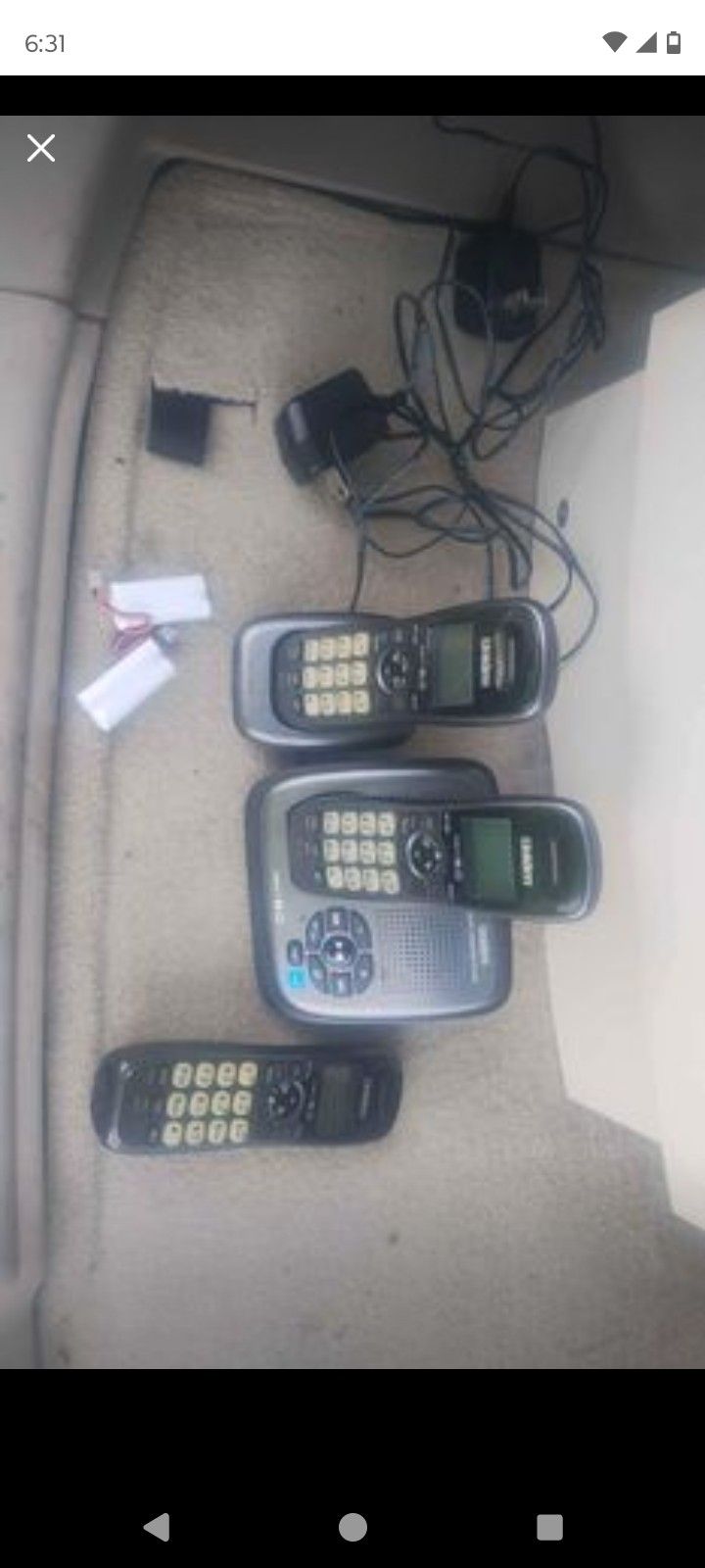 3 Uniden Phones