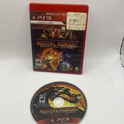 Mortal Kombat -- Komplete Edition (Sony PlayStation 3, 2012) PS3 Tested Authenti