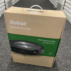 iRobot Roomba Combo j5 Robot Vacuum & Mop – Identifies and Avoids Obstacles Like Pet Waste & Cords, Clean by Room with Smart Mapping, Works with Alexa