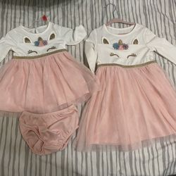 Sister Unicorn Dresses