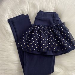 Tutu Skirt Leggings For Toddler Girl Size 5