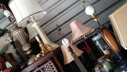 Beautiful lamps and lampshades