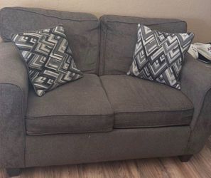 Dark Gray Loveseat