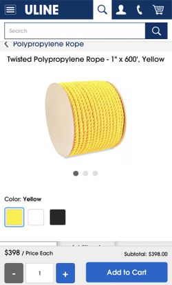 Marine rope  $100