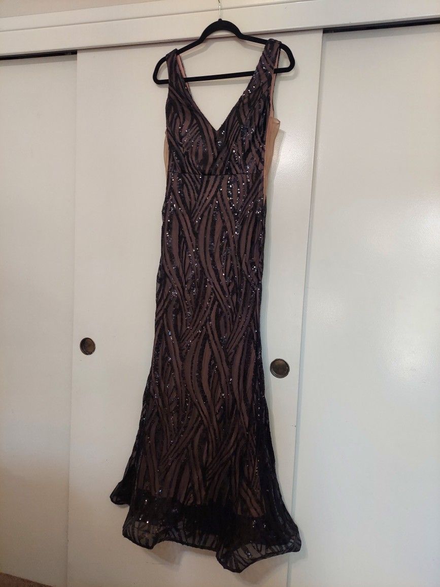Vestido Elegante Para Fiesta OH Graduacion Size 8