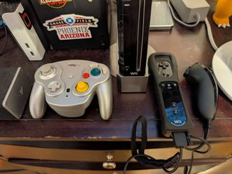 Black Nintendo Wii