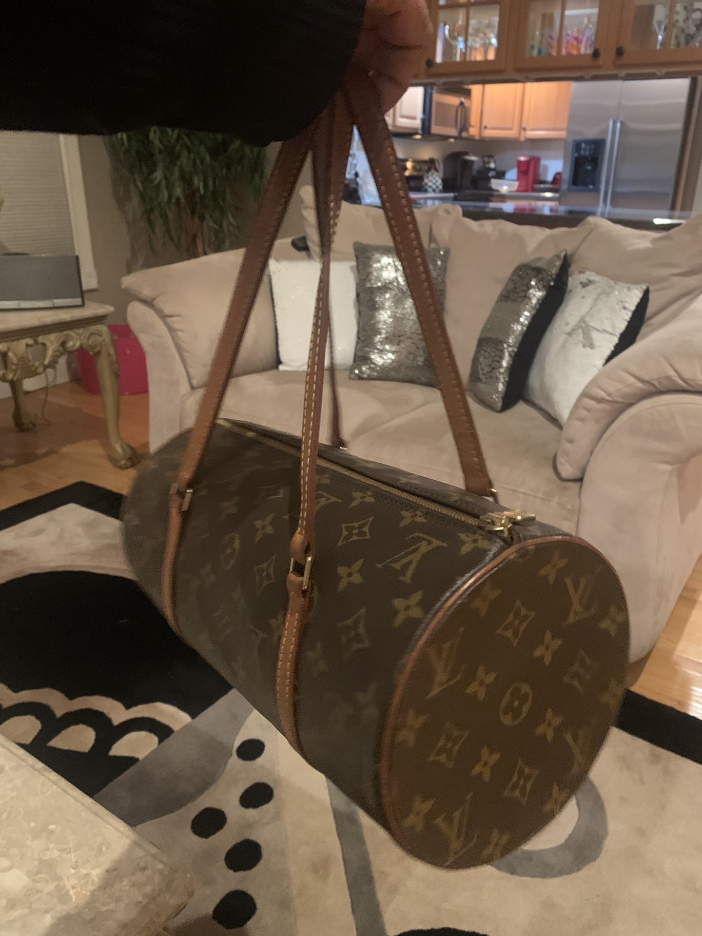Louie Vuitton Monogram Papillon Handbag $650