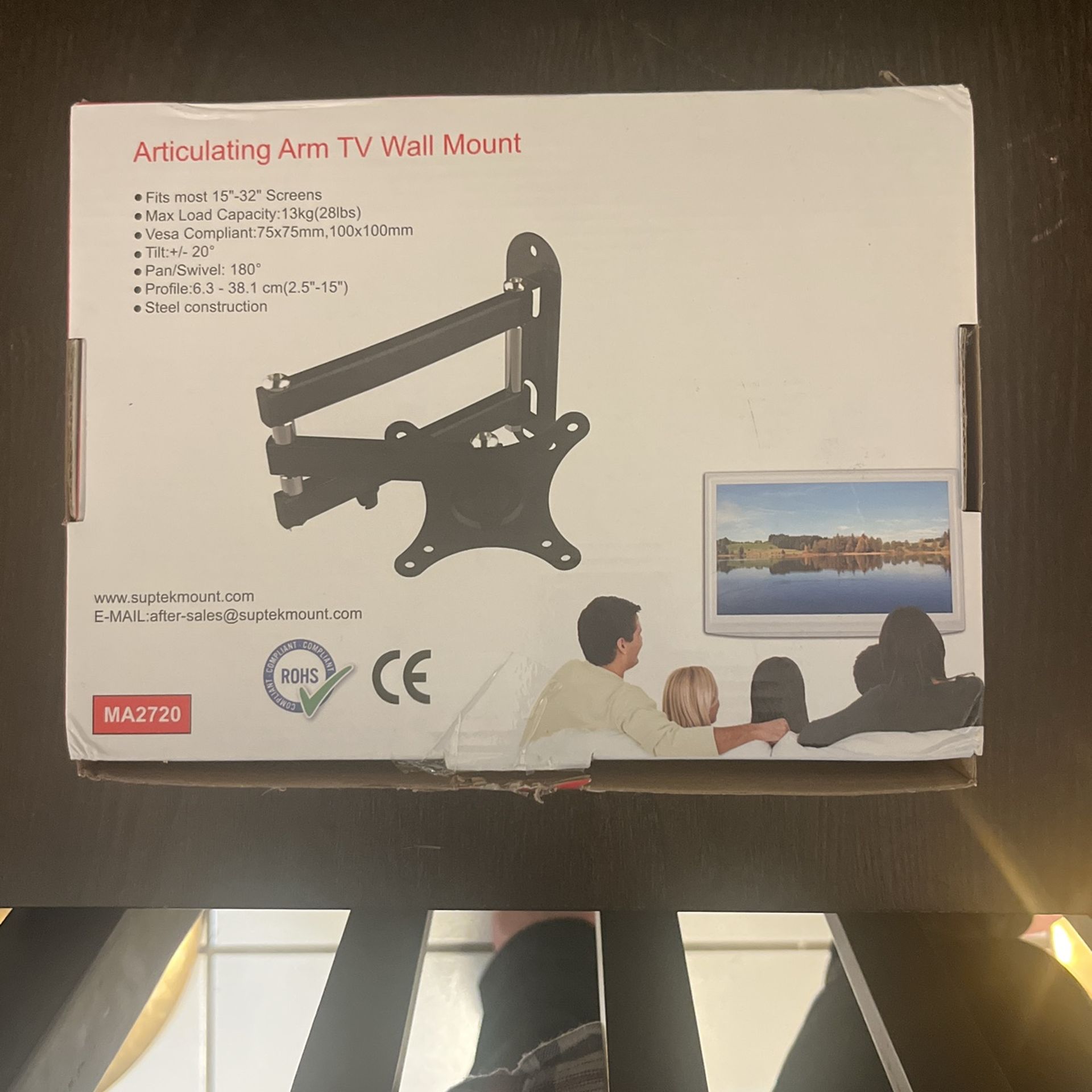 Arm TV Or Computer Monitor Wall Mount