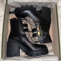 Gucci Womens Boots Black 