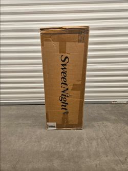 NEW KING 12 INCH GEL MEMORY MATTRESS