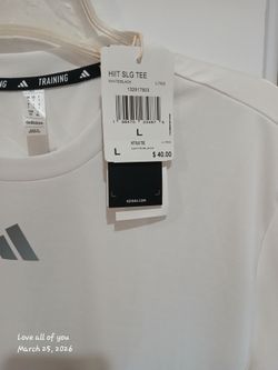 Adidas HIIT SLG Training Tee – Size L