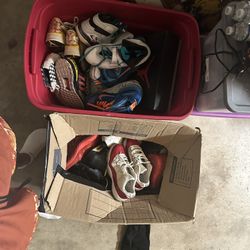 2 Boxes Of Shoes