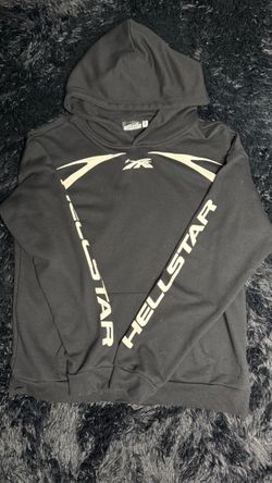 Hellstar Black Graphic Hoodie – Authentic NFC Scannable