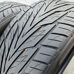 4.  PCS OF TIRES.   TOYO PROXES ST.   SIZE 265/40/21