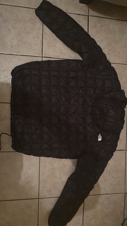 XXL The North Face Black Quilted Puffer Jacket