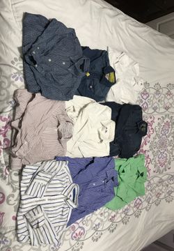 Boys Size 8 Long sleeve Shirts