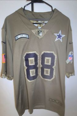 Dallas Cowboys CeeDee Lamb Nike Olive 2022 Salute To Service NFL SIZE M Jersey