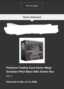Pokémon Pitch Black ETB In Hand