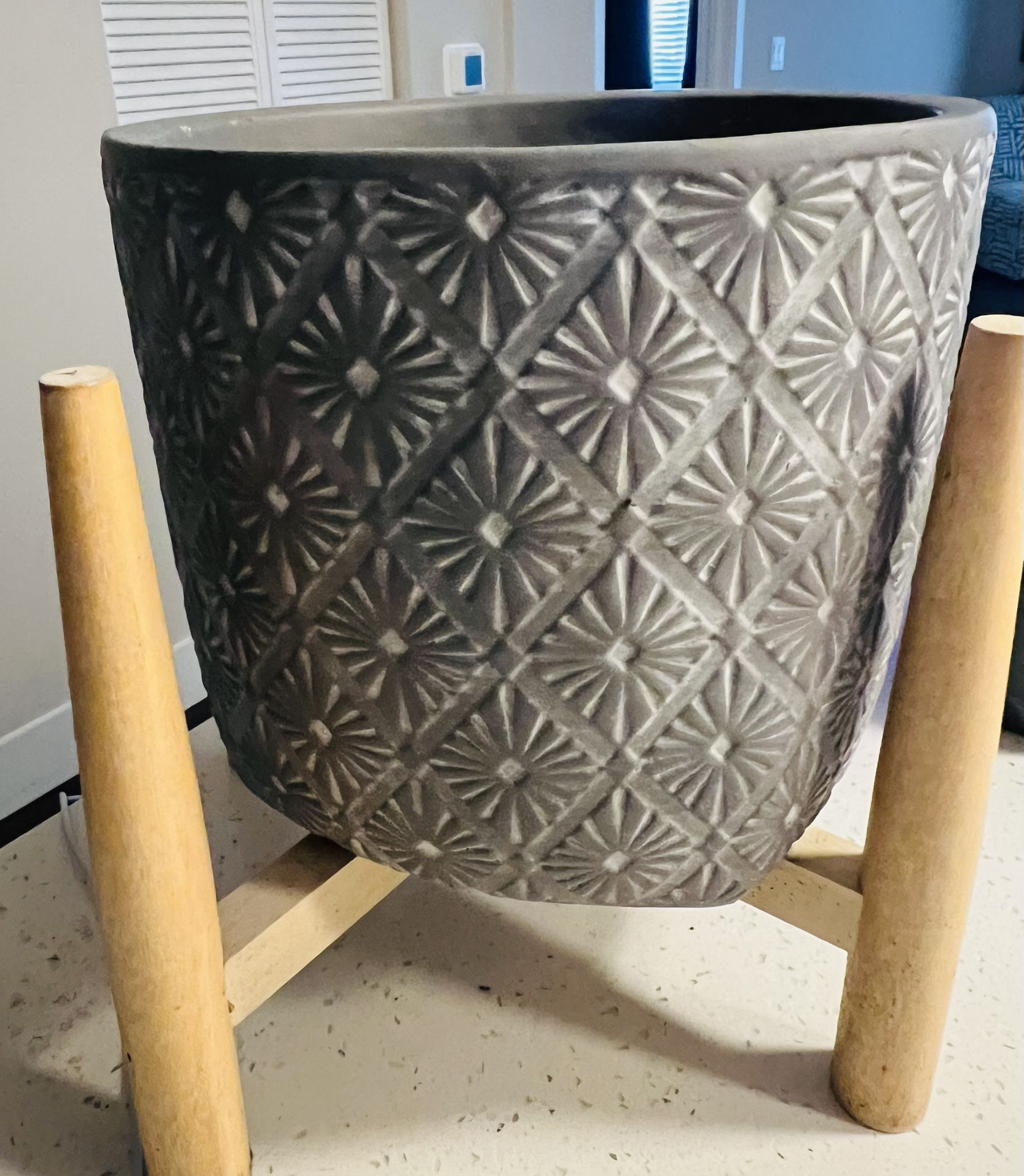 Plant Pots For Indoor And Outdoor - $15 And $10 Each