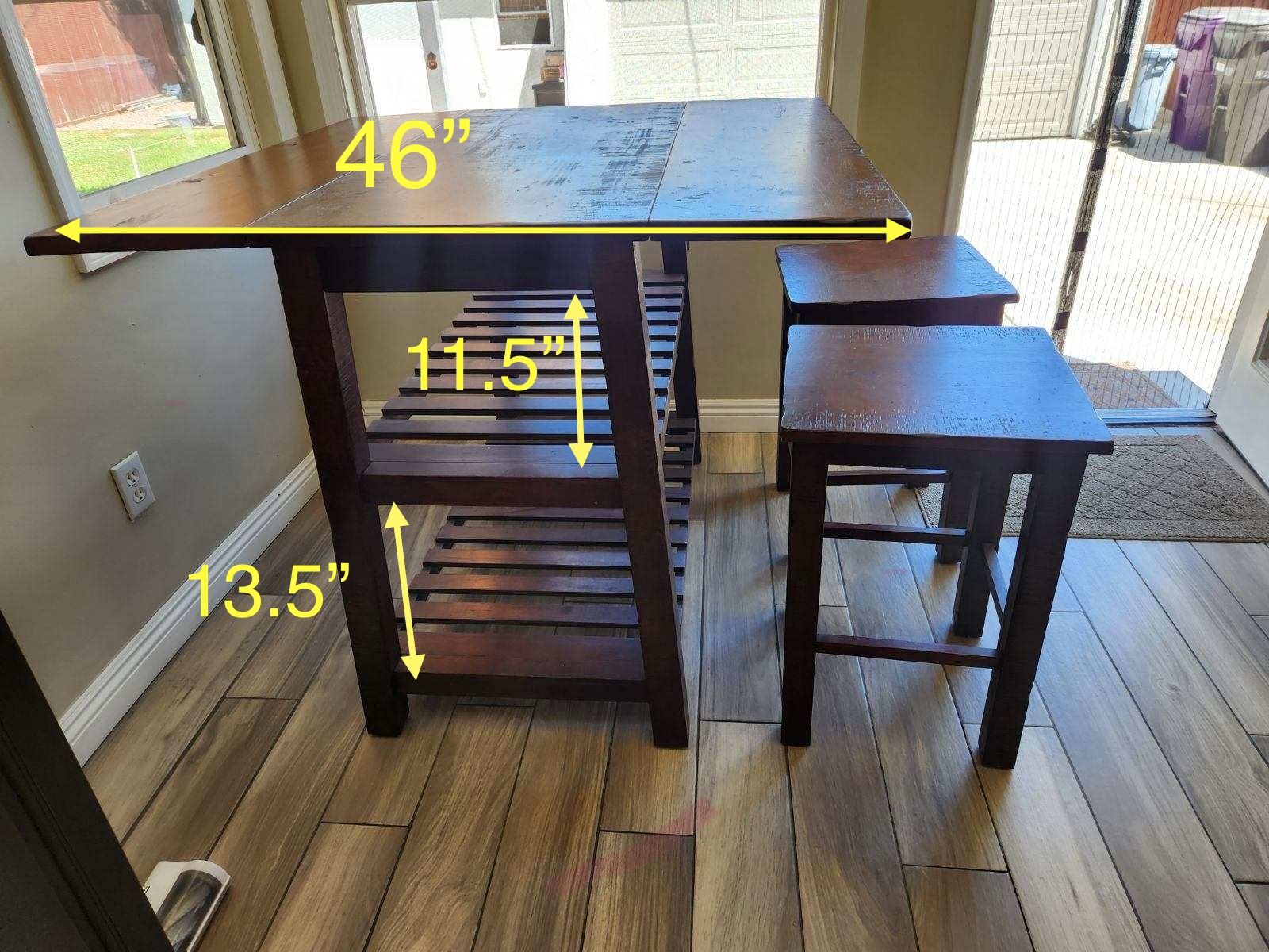 Extending Table and Chair Set