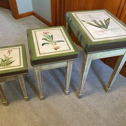END TABLES - Nesting Tables, Set Of 3