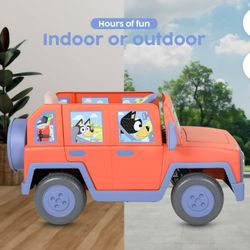 Bluey Heeler Family Vehicle 12-Volt Battery Powered Ride-On

