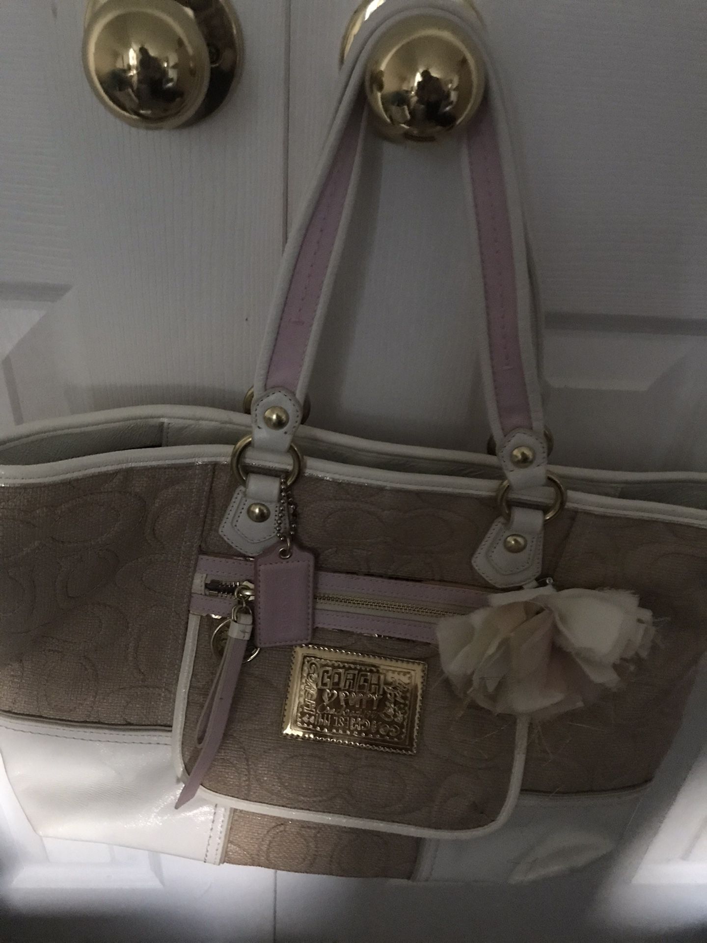 Coach purse. Barely used.
