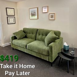 BIXLER OLIVE SOFA