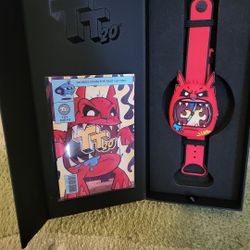 Toy Tokyo Fire Cat Watch LIMITED EDITION Collectible Joe Ledbetter Box Set UNISE
