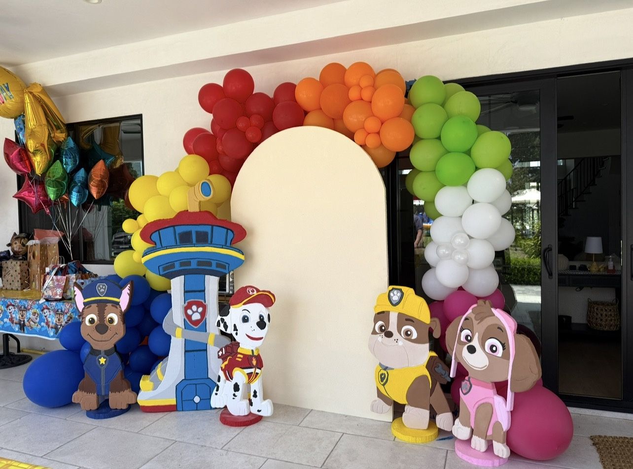 Paw patrol Styrofoam Cutouts 