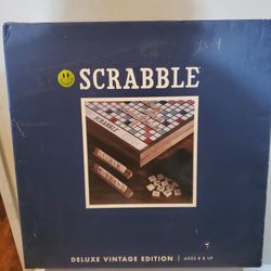 SCRABBLE HASBRO- DELUXE VINTAGE EDITION-NEW