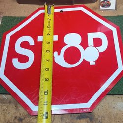 Mickey Mouse Stop Sign (20)