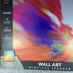 Bluetooth Speakers/wall Art 