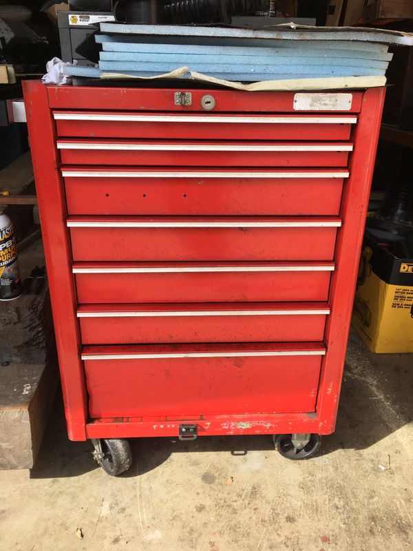 SnapOn 7 Drawer Rolling Tool Box KRA2007FPBO for Sale in Harbor City