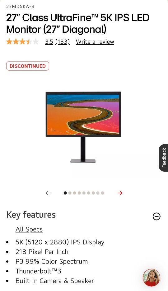 27" MONITOR (MAC ONLY)