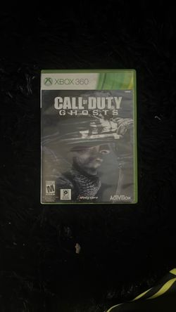 Xbox 360 Call of Duty Ghosts (scratched)