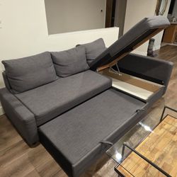 Reversible Ikea Freighten With Pullout bed And Storage $425