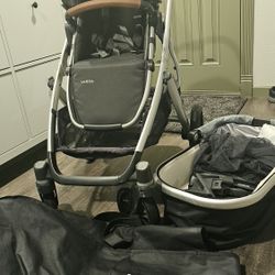 Uppababy Stroller System Blue/Grey 