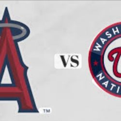 Angels Vs Nationals    Tickets 🎟️ Only 20$