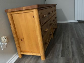 Authentic wood dressed