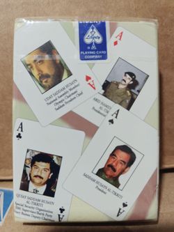 Iraqi Most Wanted Playing Cards Deck