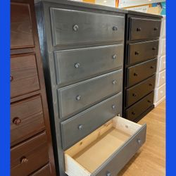 5 drawers dresser