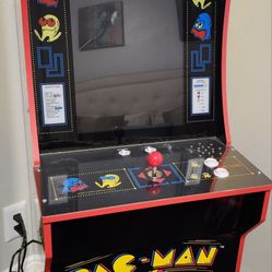 RARE FIND!! LIKE NEW 1UP PACMAN/PACMAN+ ARCADE GAME 
