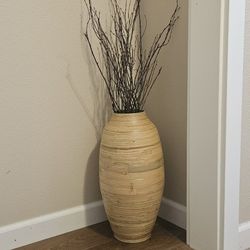 18. IN.  BAMBOO VASE