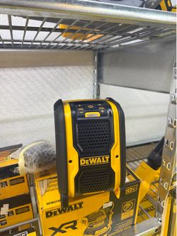 Dewalt Bluetooth speaker, tool only