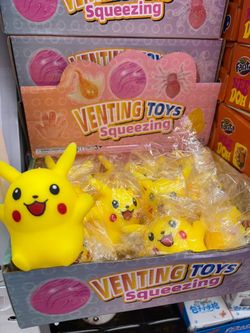 Pikachu Squeeze Stress Relief Toy