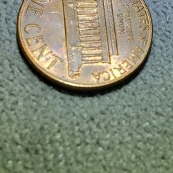 1987 D Penny